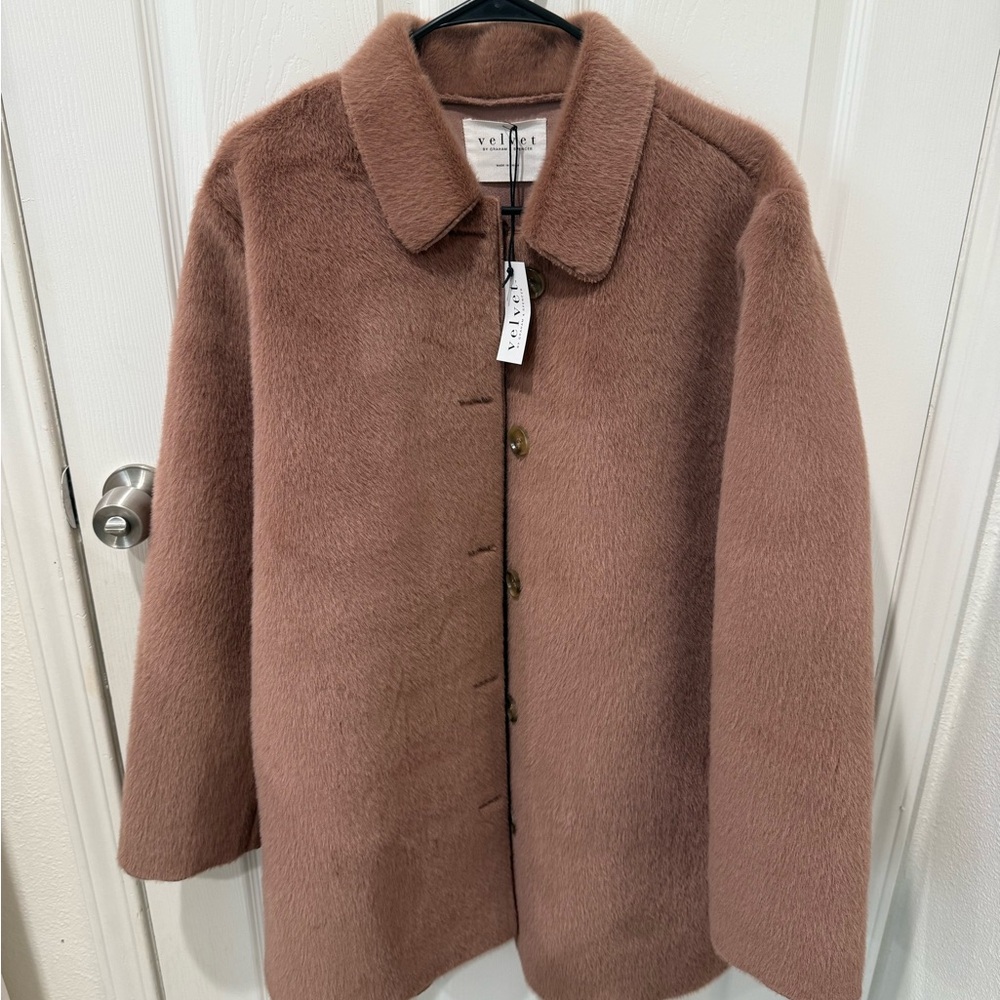 Velvet by Graham and Spencer Pink Coat